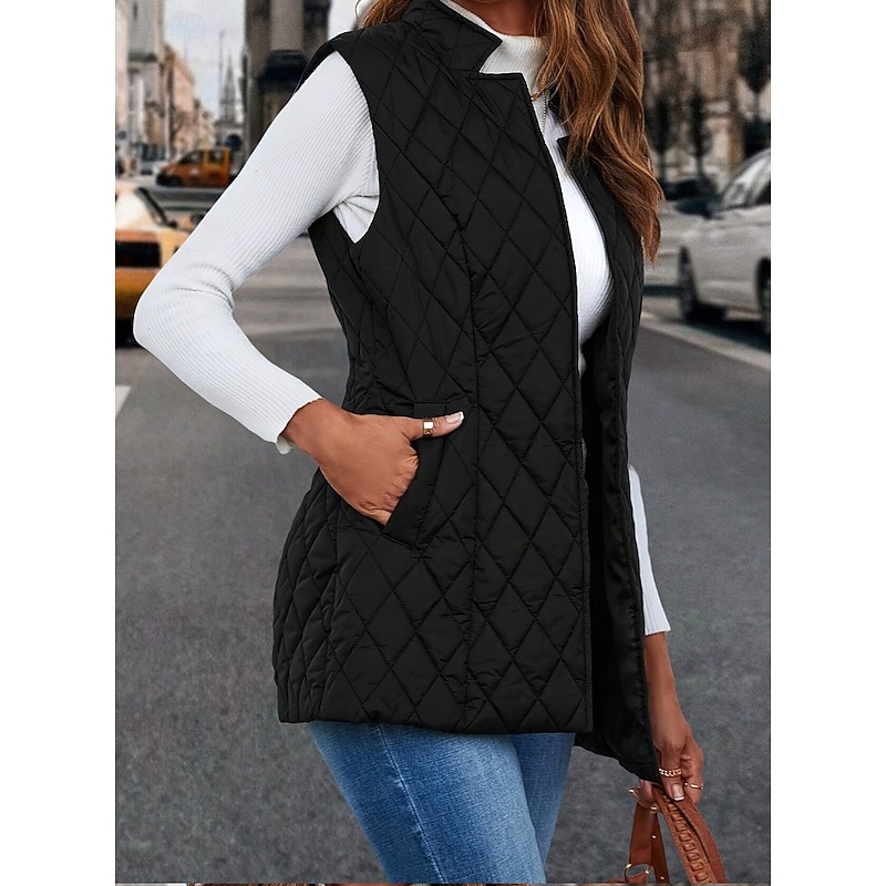 Women's Shrugs Sleeveless V Neck New Year Black Spring Fall Winter3