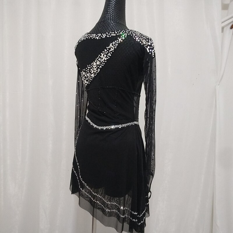 Figure Skating Costume Artistic Gymnastics Performance Costume Children's Adult Training Costume Girls' Rhythmic Gymnastics Skating Skirt Sports Skirt2