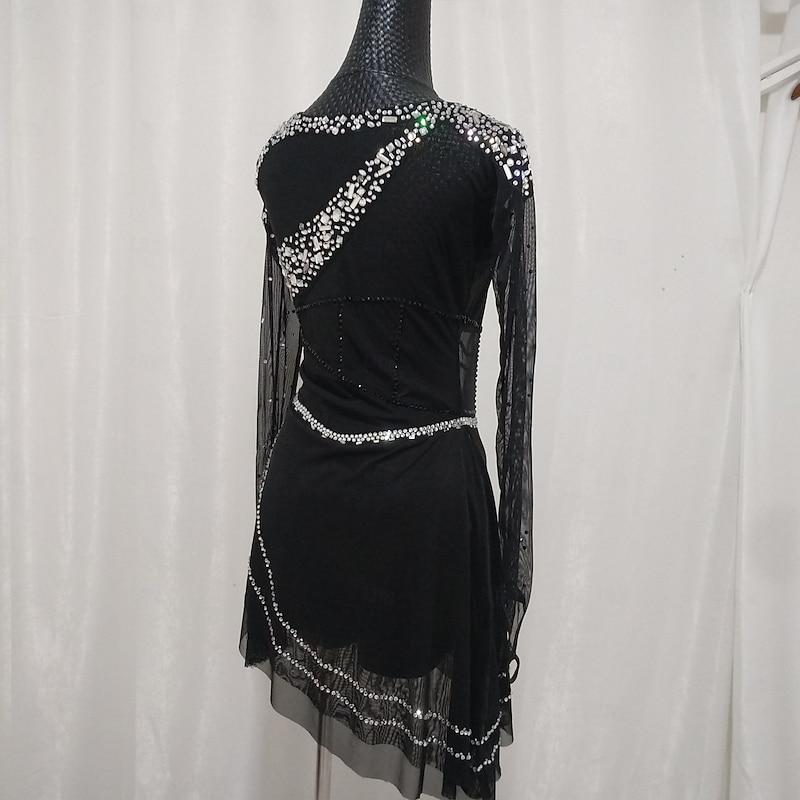 Figure Skating Costume Artistic Gymnastics Performance Costume Children's Adult Training Costume Girls' Rhythmic Gymnastics Skating Skirt Sports Skirt4