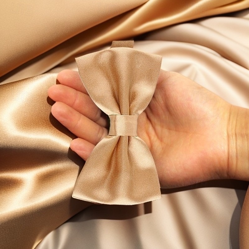 Men's Bow Tie Modern Contemporary Office / Business Traditional / Classic Bow Solid / Plain Color Formal Evening Date Quinceañera & Sweet Sixteen