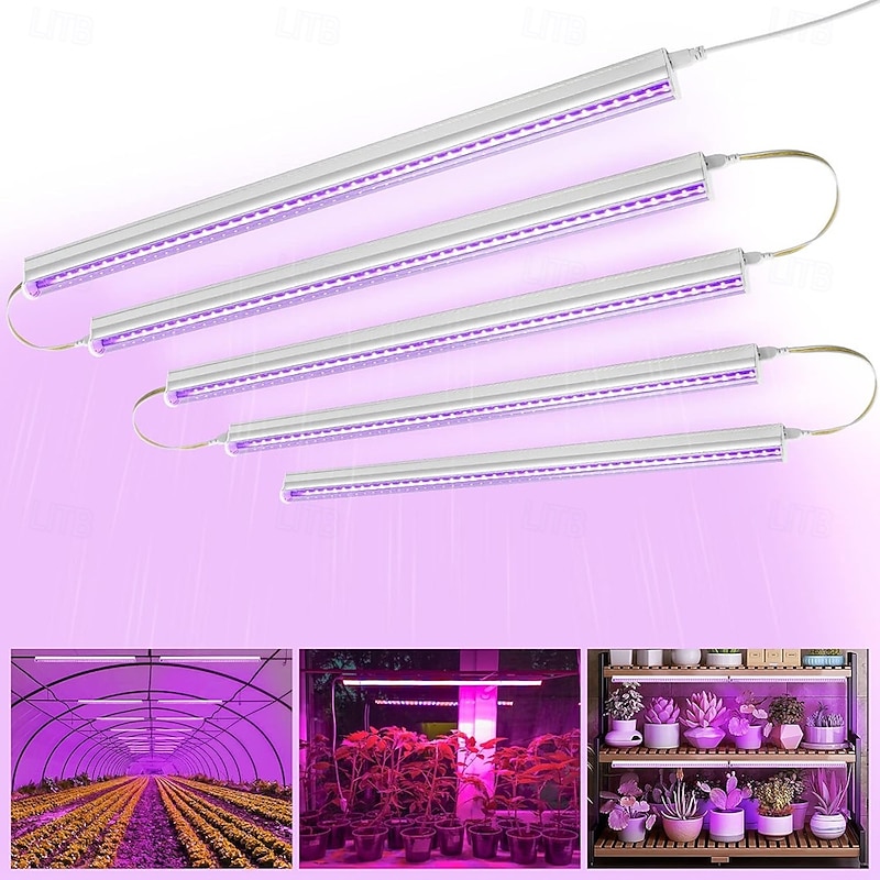 Full Spectrum Plant Growth Light 30cm, Red and Blue Light Supplement for Indoor and Outdoor Plant Light