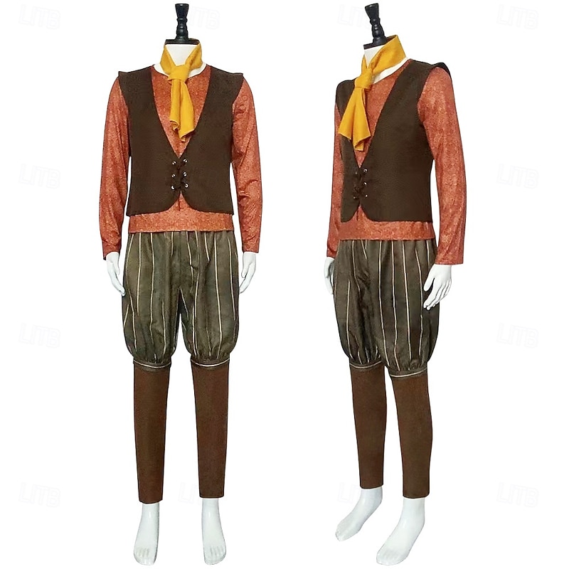 Shrek Rumpelstiltskin Pants Outfits Cosplay Costume Movie Cosplay for Men's Adults' Carnival Masquerade Party / Evening2