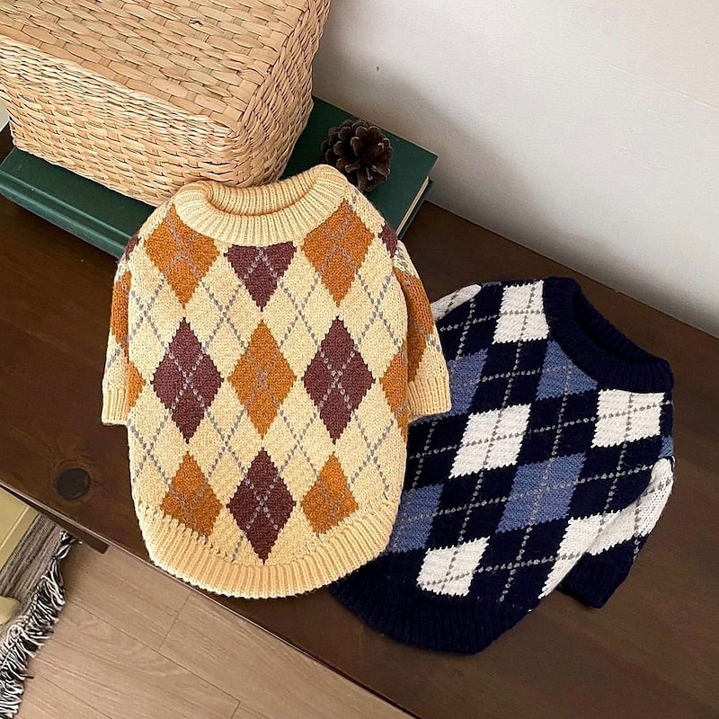 Dog Sweater Jumper Fashion Winter Warm Fashion Comfortable Outdoor Dailywear Homewear Dog Clothing for Small
