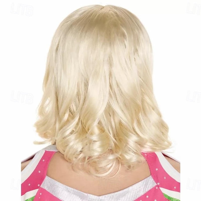 Kids Addison Cheer Wig - Zombies 3 Halloween Cosplay Party Wigs2