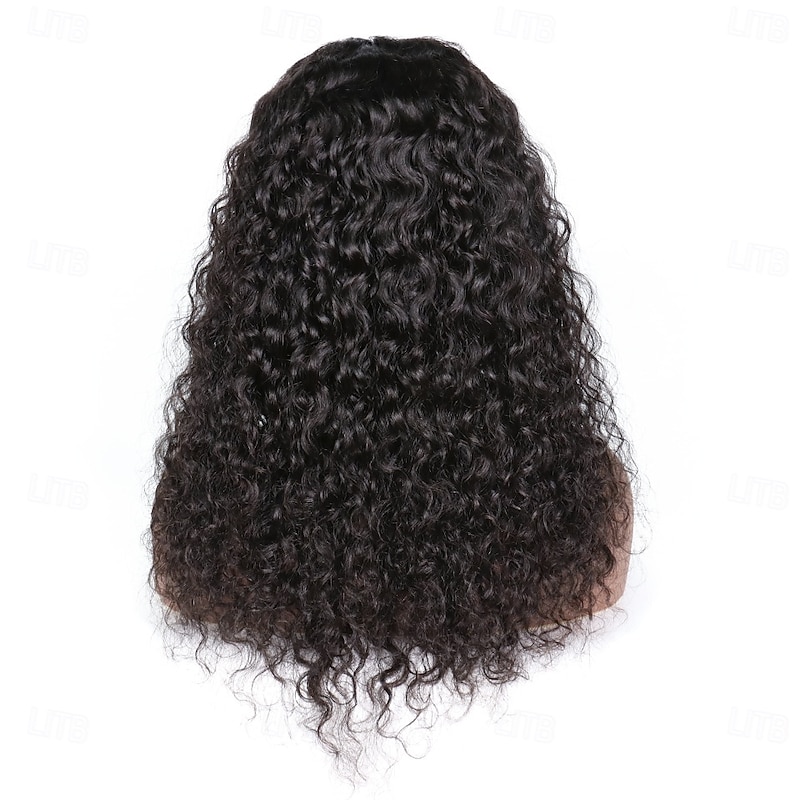 Human Hair 13x4 Lace Front Wig Free Part Brazilian Hair Natural Wave Black Natural Wig 130% 150% 180% Density with Baby Hair 100% Virgin Glueless Pre-Plucked For wigs for black women Long Medium2