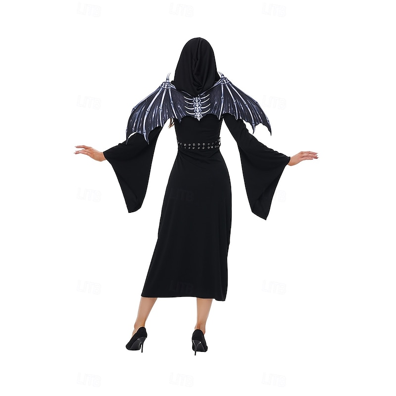 Witch Halloween Dress Cosplay Costume Costume Walpurgis Night Sexy Costume Adults' Women's Party Easy Halloween Costumes Dress Up4