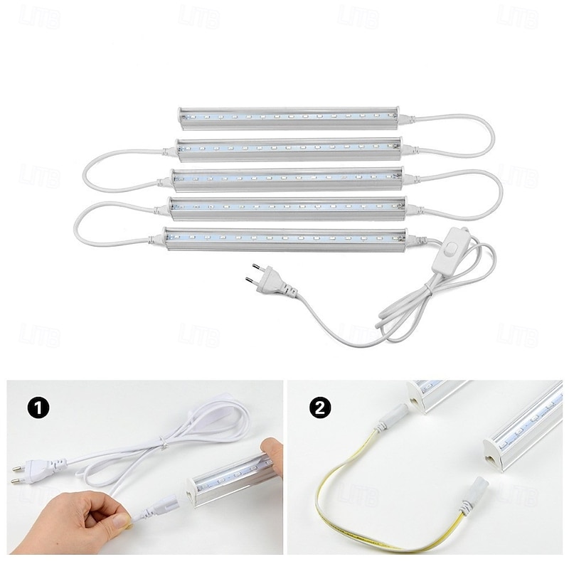 Full Spectrum Plant Growth Light 30cm, Red and Blue Light Supplement for Indoor and Outdoor Plant Light2