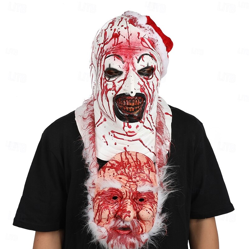 Clown Art the Clown Halloween Mask Full Head Scary Costume Adults' Men's Women's Halloween Carnival Carnival Party Easy Halloween Costumes Dress Up2