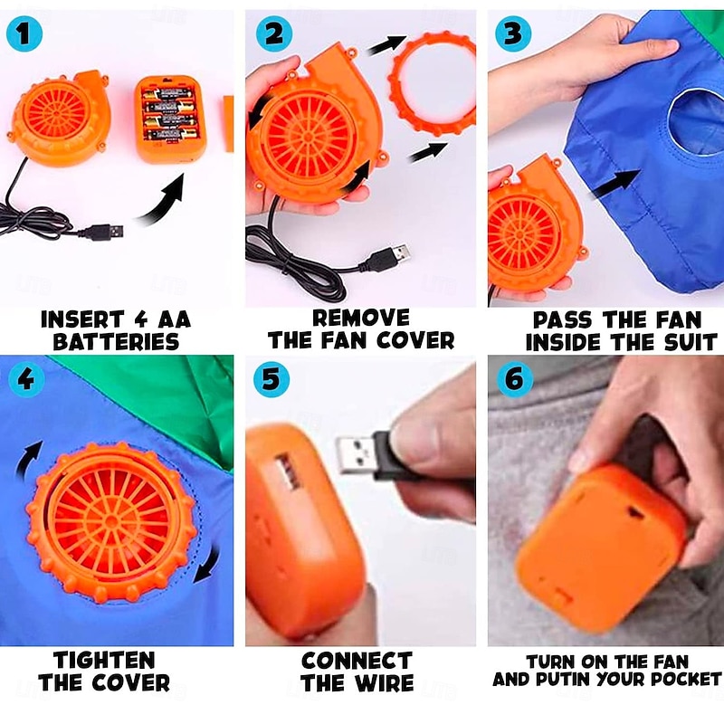 Bathtub Halloween Inflatable Costume Carnival Costume Funny Costume Adults' Men's Women's Carnival Masquerade Performance Party / Evening Easy Halloween Costumes Dress Up3