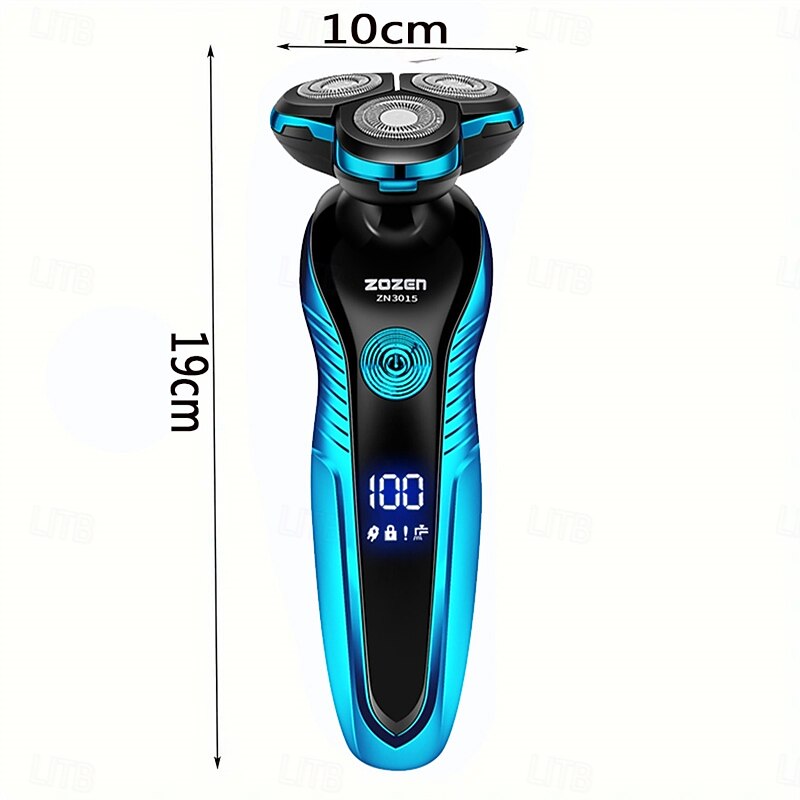 4-In-1 Multi-Function Electric Shaver Washable Rechargeable Electric Shaver Clipper Men's Shaver Beard Trimmer Both Wet And Dry2