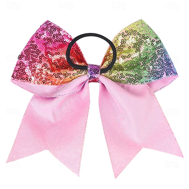 1PC Glitter Bow Clip Sequin Bling Party Hair Accessories for Women Teens Girls Kids3