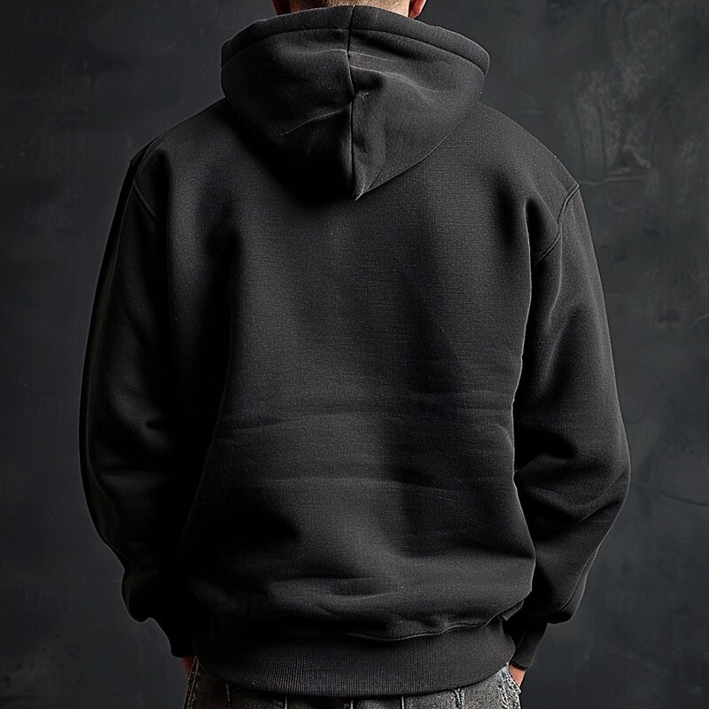 Christmas Men's Santa Claus Hoodie Hoodies Sweatshirt Fashion Daily Long Sleeve Hooded Sports Outdoor Streetwear Black Pocket 3D Print Fall Winter Designer2