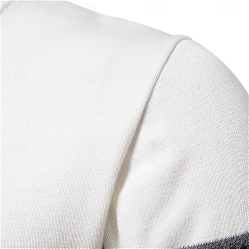 New Autumn High Quality Zipper Pullers Men Warm Winter Cotton Sweaters for Men Ethnic Patterns Casual Mens Sweater3