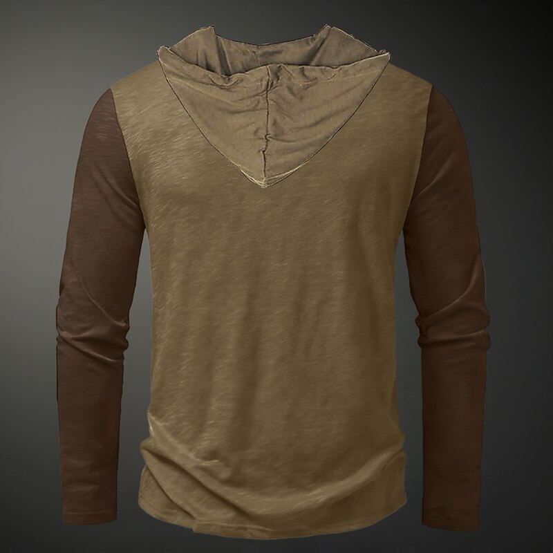 Men's Anchor Hoodie Hoodies Sweatshirt Fashion Cool Long Sleeve Hooded Brown Drawstring Fall Winter Designer2