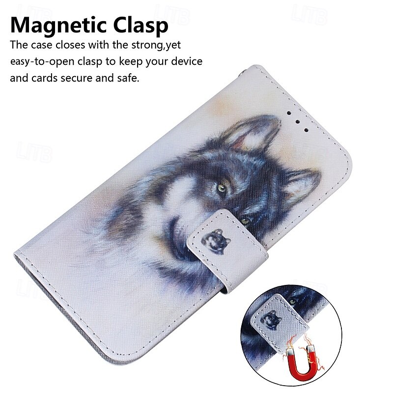 Phone Case For iPhone 17 Pro Max 17 Air 16 15 14 Pro Max Plus 13 12 11 Pro Max Mini Back Cover with Stand Holder Magnetic Card Slot Tiger Retro TPU PU Leather3