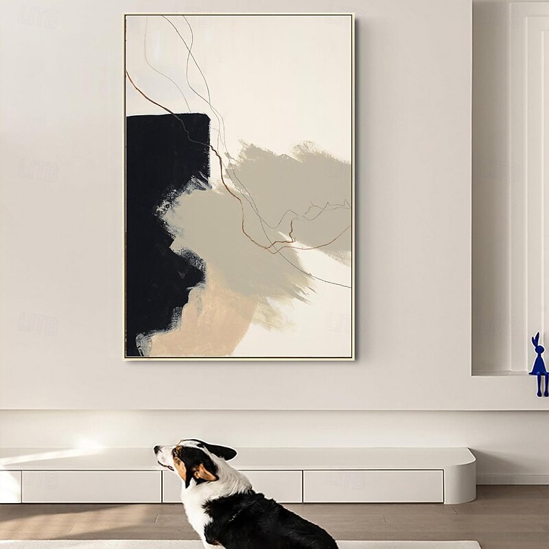 Handmade Oil Painting Canvas Wall Art Decoration Abstract Minimalism for Home Decor Rolled Frameless Unstretched Painting3