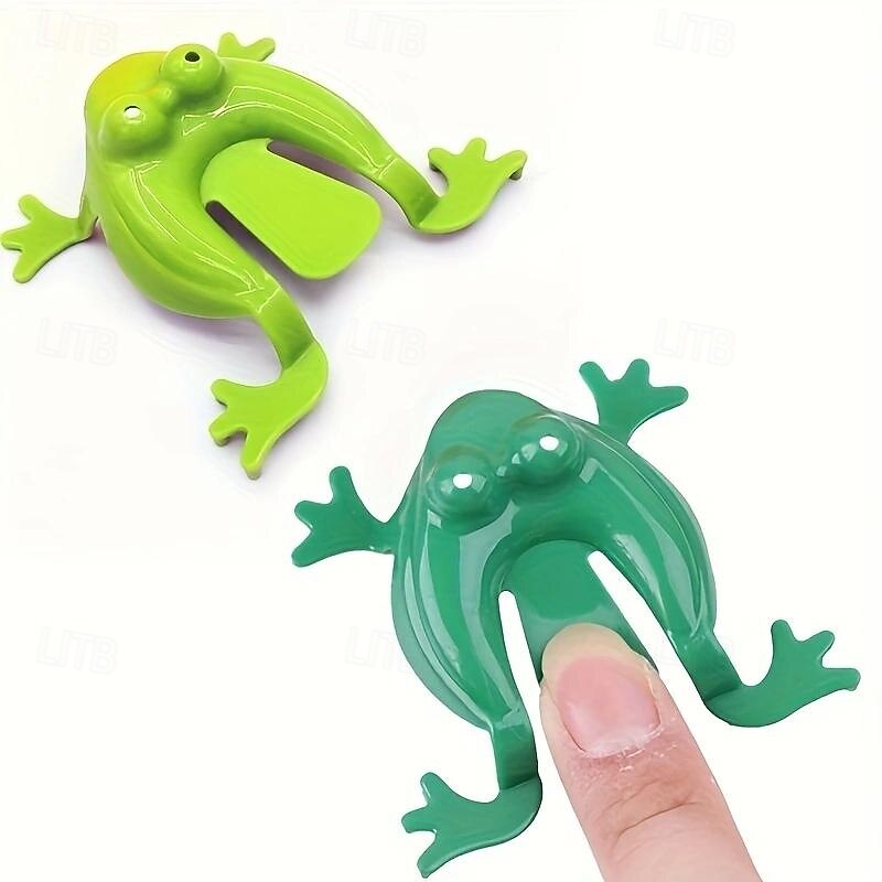 100pcs Jumping Frog Bouncing Restless Toys, Novel Toys, Favored For Parties, Creative Small Gifts, Holiday Accessories, Party Supplies, Birthday Christmas Halloween Thanksgiving Gift4