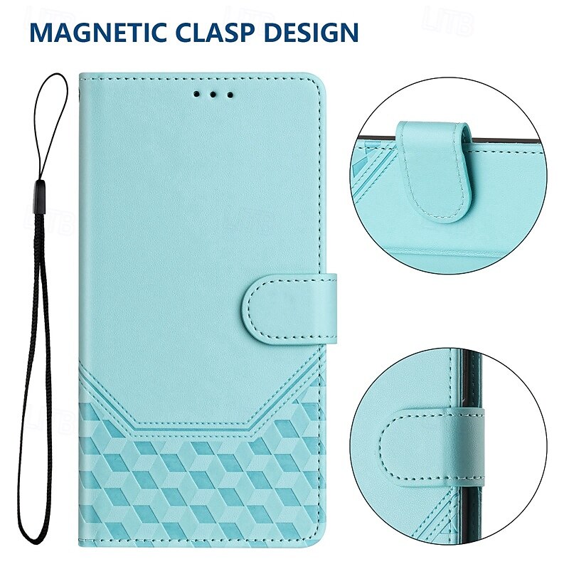 Phone Case For iPhone 17 Pro Max 17 Air 16 15 14 Pro Max Plus 13 12 11 Pro Max Mini Wallet Case Magnetic with Lanyard with Wrist Strap Retro TPU PU Leather4