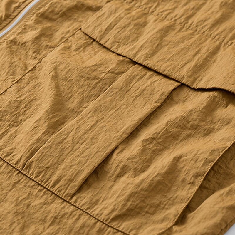 Men's Hiking Jacket Outdoor Sun Protection Breathable Lightweight Jacket Windbreaker Jacket Traveling Black Light Grey Coffee Light Blue3