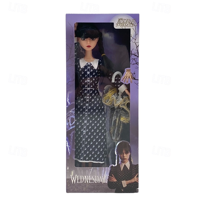 1pc Multi-Joint Toy Doll, 9-Joint Girl Doll, Evening Dress Doll, Creative Girl Gift, Christmas Gift, Halloween Gift, Beautiful Princess Doll3