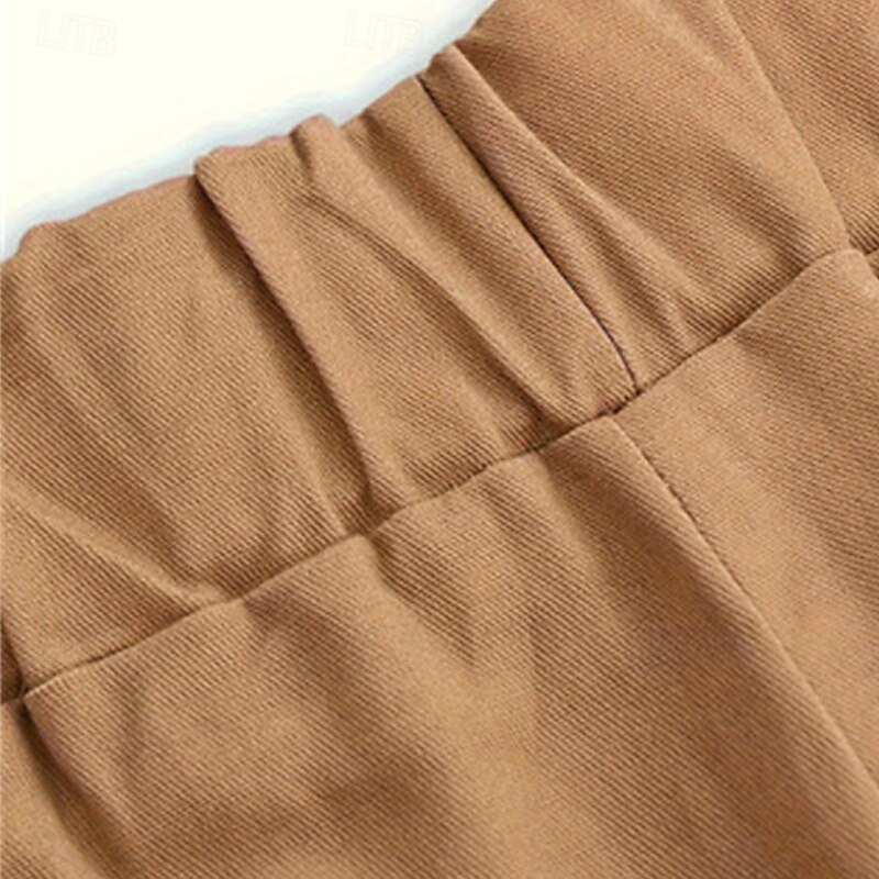 Men's Cargo Pants Cargo Trousers Joggers Trousers Drawstring Elastic Waist Multi Pocket Plain Comfort Sports Outdoor Daily Fashion Casual Black Yellow Micro-elastic4