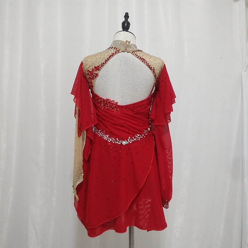 Figure Skating Costumes Artistic Gymnastics Costumes Ice Skating Performance Costumes Rhythmic Gymnastics Performance Costumes Sportswearred2