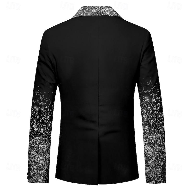 Men's 3D Print Long Sleeve Turndown Business Casual Party Evening Wear Daily Buttons 3D Print Multi Pocket2