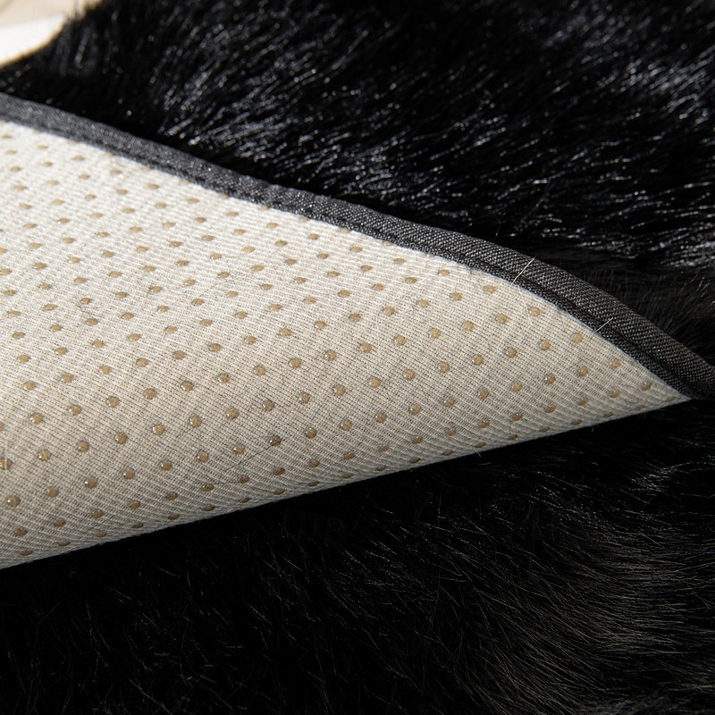 Thick Plush Faux Rabbit Fur Sofa Slipcovers,Funny Fuzzy Sofa Cover -Towel Mattress Protector Furniture Protector Washable Anti-Slip Sofa Cover2