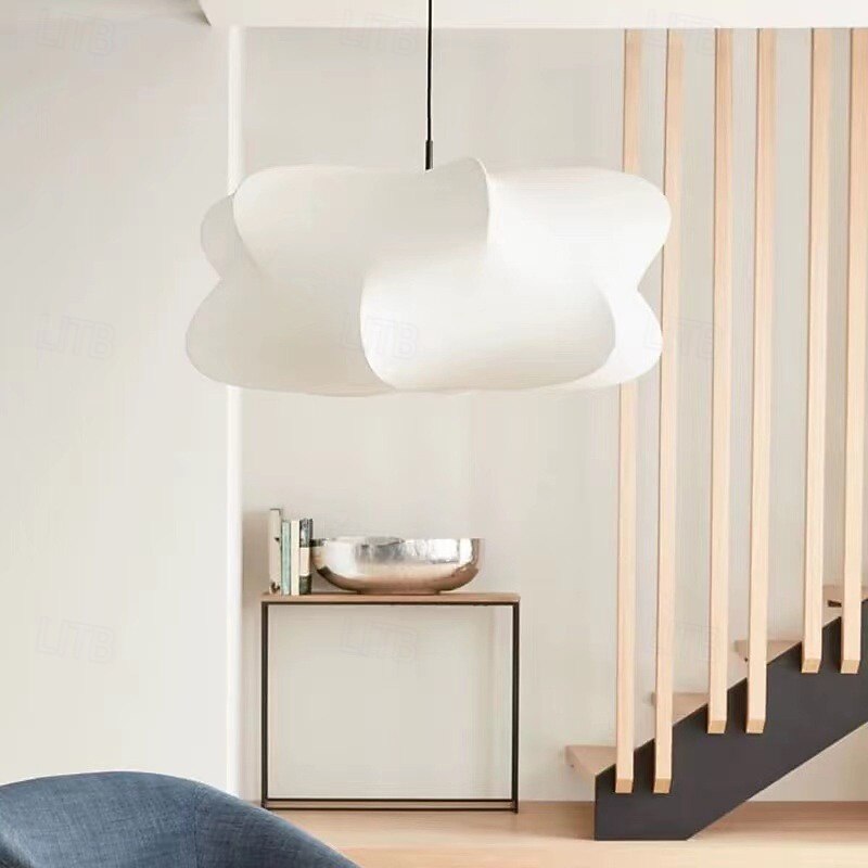 Wabi Sabi Ceiling Lamp Silk Hanging Lamp Ceiling Light for Living Pendant Lights Home Decorations Lustre Room 85-265V