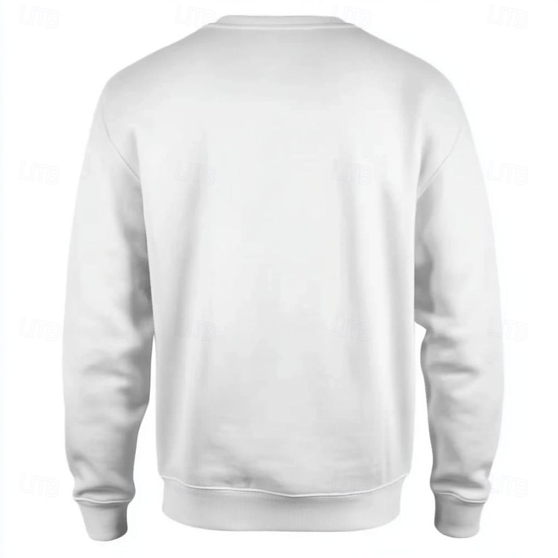 Men's Graphic Sweatshirt 'I'm Old But I'm Like Cool Old' Funny Long Sleeve Crewneck for Aging with Style3