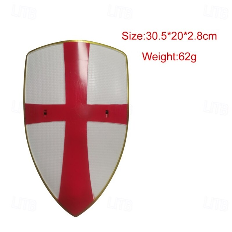 Punk & Gothic Medieval Renaissance Shield Viking Crusader Celtic Knight Fancy Dress Men's Viking Halloween Carnival Masquerade Performance Stage Renaissance Fair Adults' Shield All Seasons2