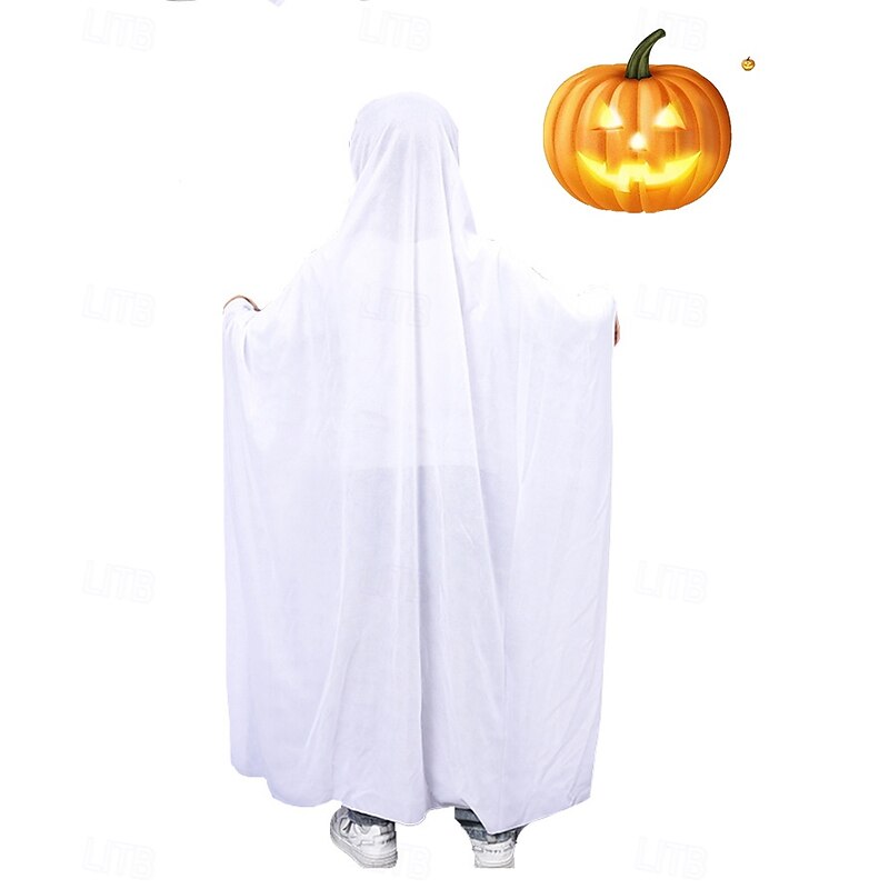 Ghost Halloween Cosplay Costume Party Costume Kid's Boys' Girls' Carnival Masquerade Performance Party Halloween Easy Halloween Costumes Dress Up4