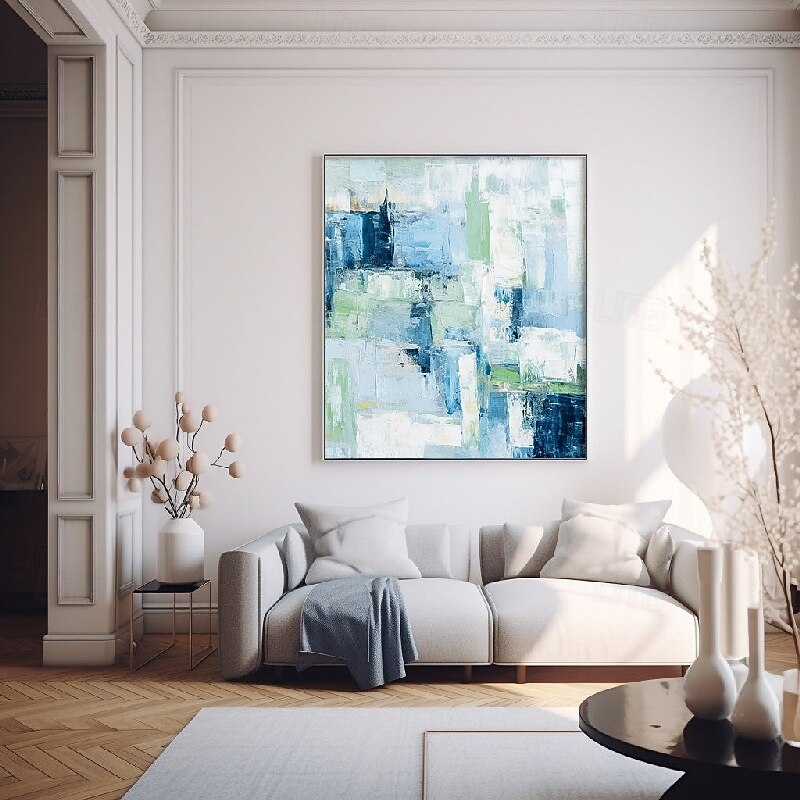 Handmade seascape Modern oil painting Hand Painted Wall Art  Abstract Sea Abstract Seascape Paintings On Canvas Ocean Acrylic Sea oil painting Wall Art Ocean Fine Art ENDLESS OCEAN oil painting4