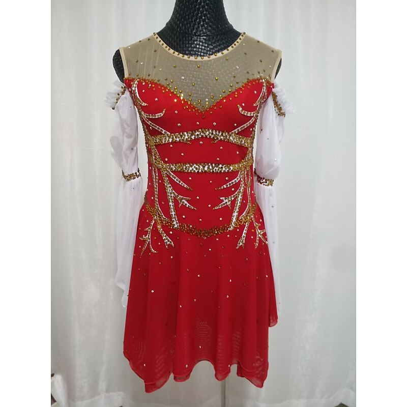 Figure Skating Costumes Artistic Gymnastics Costumes Ice Skating Performance Costumes Rhythmic Gymnastics Performance Costumes Sportswear4