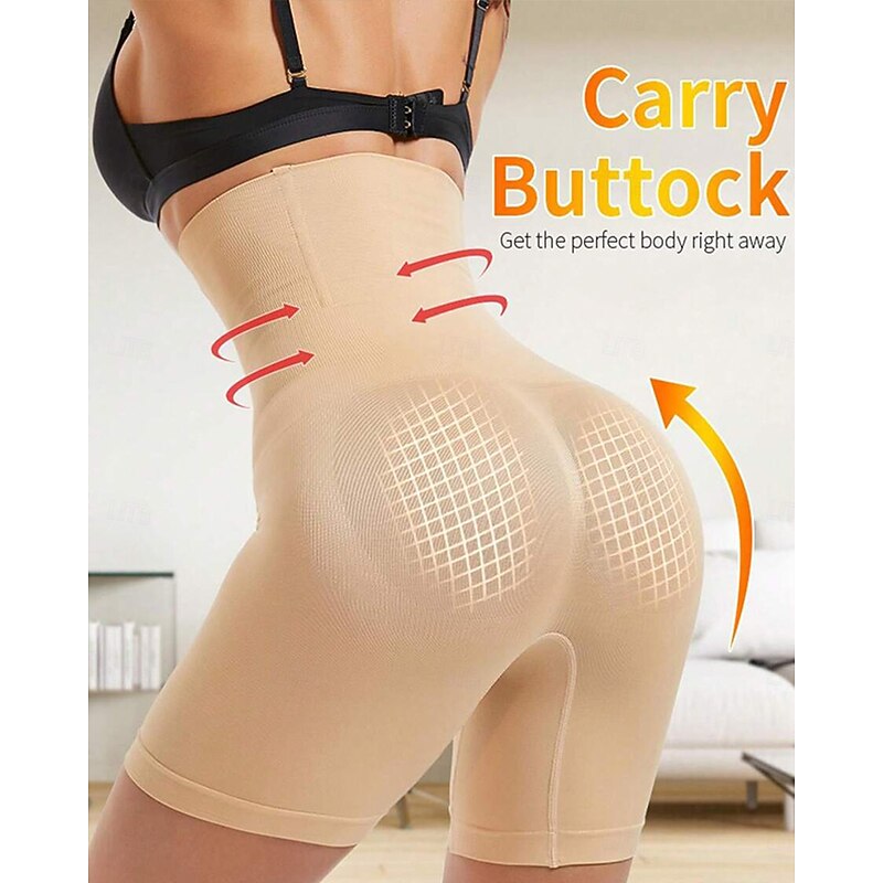 Women's High Waisted Body Shaper Shorts Compression Underwear Women Tummy Shapewear Underwear Butt Lifter Tummy Control Underwear Tummy Tuck Panty Shaper Seamless Compression Home Outfits