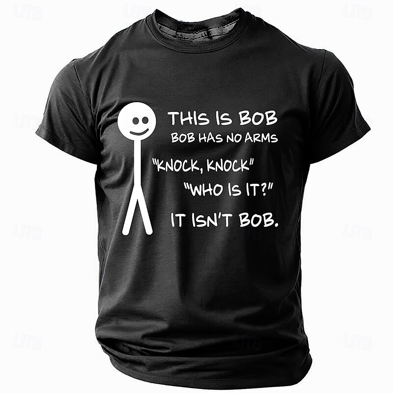 Men's Sarcasm Funny Slang T shirt Short Sleeve T shirt 3D Print Crew Neck Shirt Fashion Daily Athleisure Street Sports Outdoor Black Dark Green Dark Blue Summer Spring Clothing Apparel S M L XL XXL4