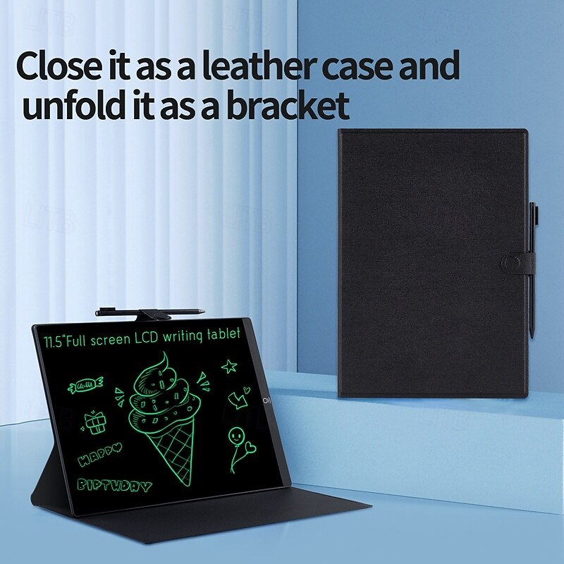 11.5 Inch Business Style Full Screen Clear Handwriting Writing Tablet Memo Pad Protective Case For Meeting Office Gifts2
