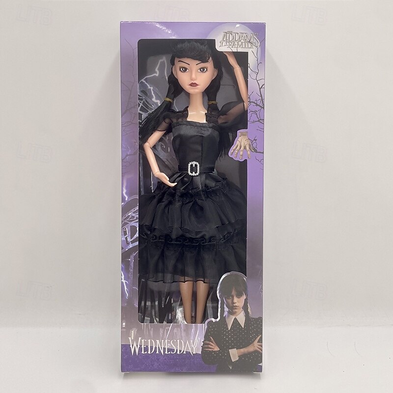 1pc Multi-Joint Toy Doll, 9-Joint Girl Doll, Evening Dress Doll, Creative Girl Gift, Christmas Gift, Halloween Gift, Beautiful Princess Doll2