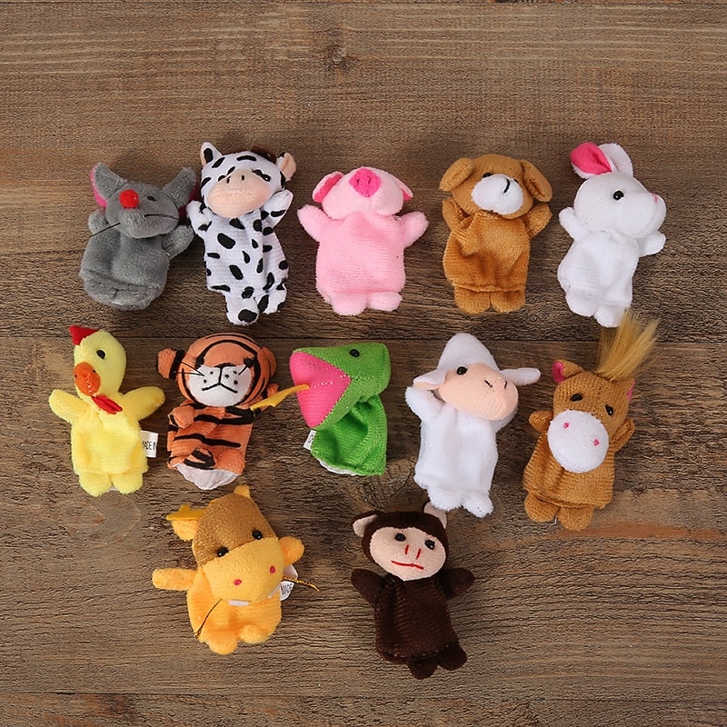 Finger Puppet Set  The Original Storytime Learning Aid  10 Pack/6 Pack  Puppets for Teachers  Parents  Students & Children - Storytelling Reading Prop3