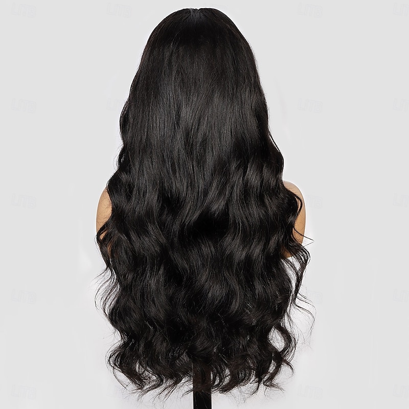 13x4 Transparent Human Hair Lace Front Wig High-end Wig Body Wave Human Hair Wig 200% Density2