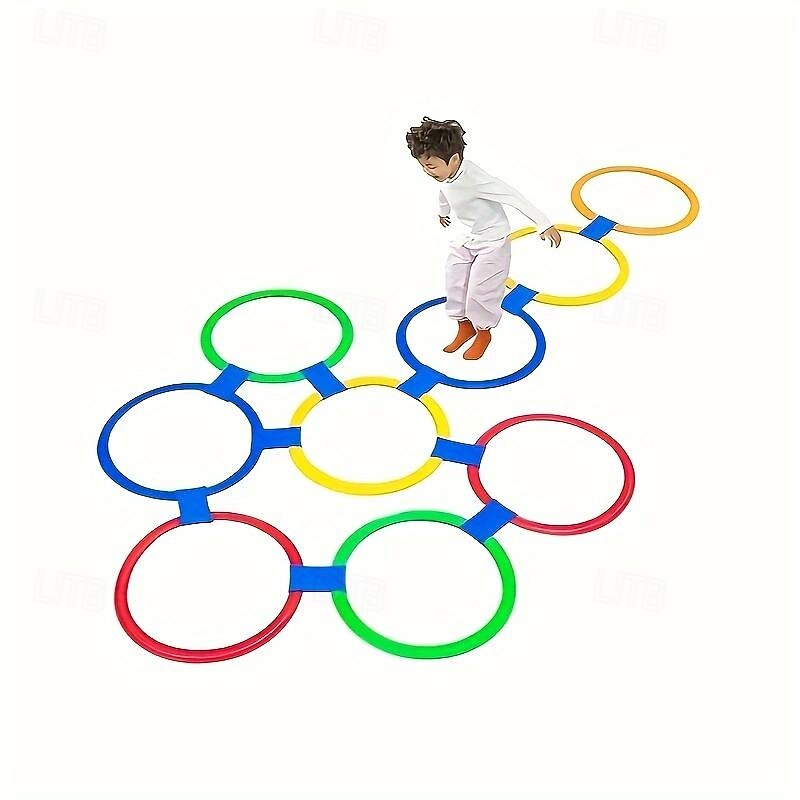 Playhouse Obstacle Course - Indoor Outdoor Kids Playground Equipment for Balance Agility Training - Fun Halloween Christmas Easter Gift Idea for Kids