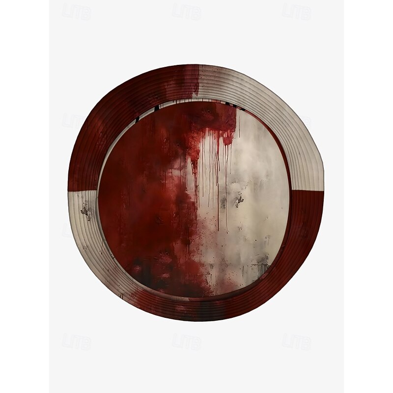 Halloween Horror Bucket Hat with Bloody 'I'm Fine' Graphic – Unisex Creepy Costume Accessory4