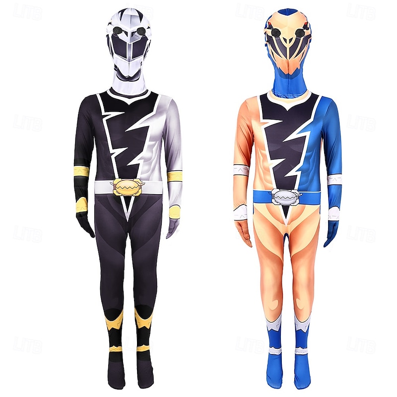 Power Rangers Kishiryu Sentai Ryusoulger Bodysuits Costumes Movie Cosplay for Men's Women's Boys' Kid's Adults' Masquerade Performance Party2