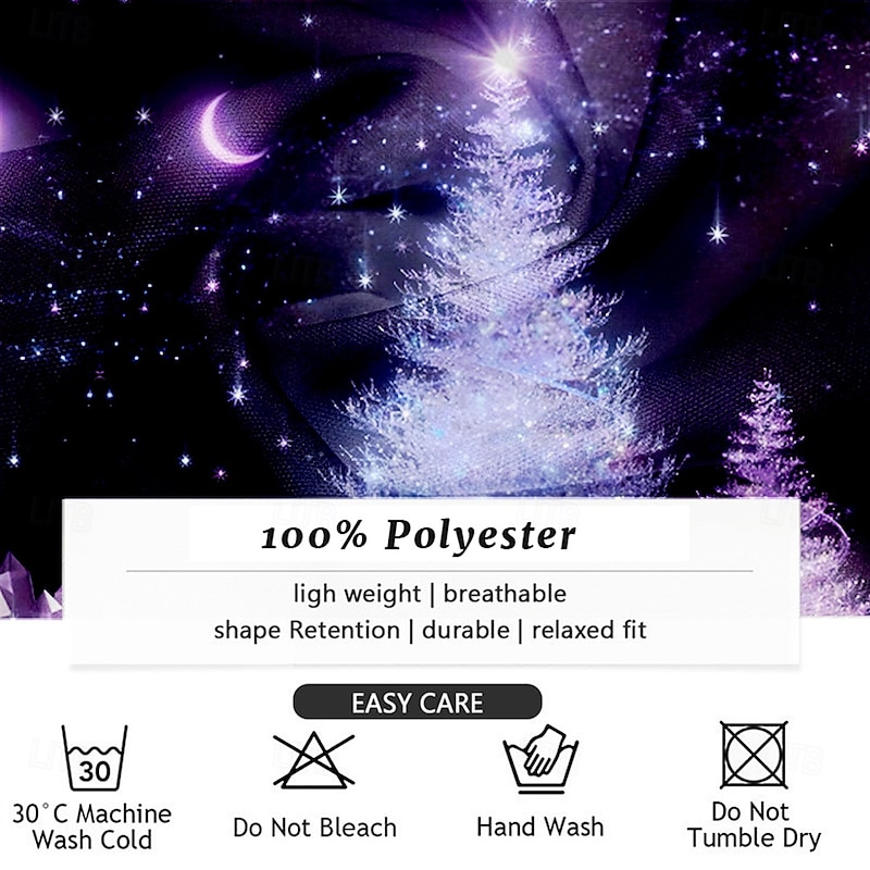 Christmas Men's Christmas Tree Shirt Button Up Shirt Long Sleeve Fashion Casual Party Evening Wear Daily Fall Winter Spring & Summer Shirt Collar Button Up 3D Print Blue3