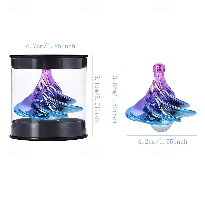 Colorful Wind-Powered Gyroscopic Toy  Fun, Handheld, High-Speed Spinning Top - Perfect Gift for Teens  Developing Fine Motor Skills and Encouraging Creative Play3