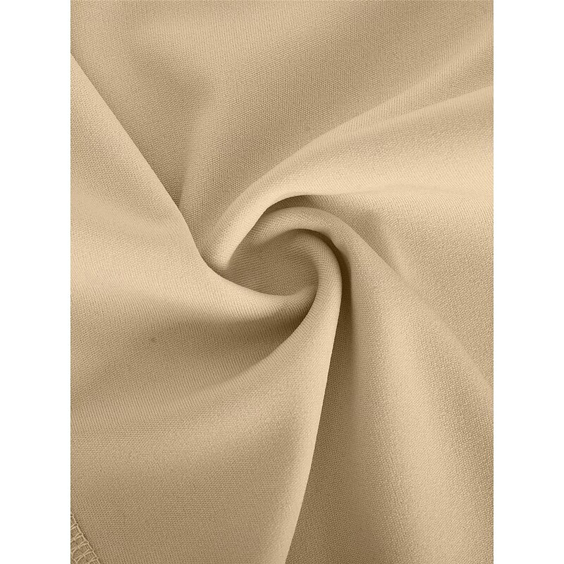 Women's Wide Leg Chinos Classic Style Calf-Length High Waist Plain Pocket Comfy Soft Comfortable Micro-elastic Yoga Casual Black White Apricot Coffee Spring &  Fall Regular Fit3