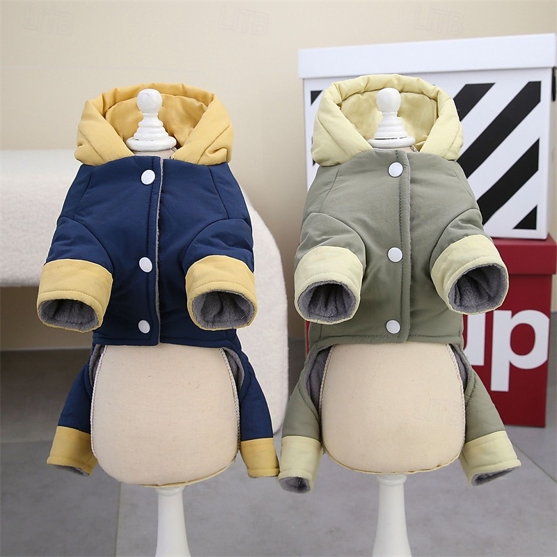 Dog Coat Jacket Fashion Winter Warm Fashion Comfortable Outdoor Dailywear Homewear Dog Clothing for Small Medium3