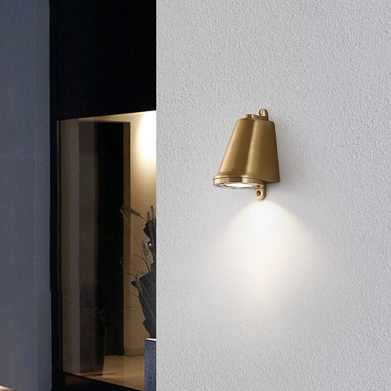Indoor Outdoor Modern Nordic Style Outdoor Wall Lights Living Room Outdoor Metal Wall Light IP44 85-265V3