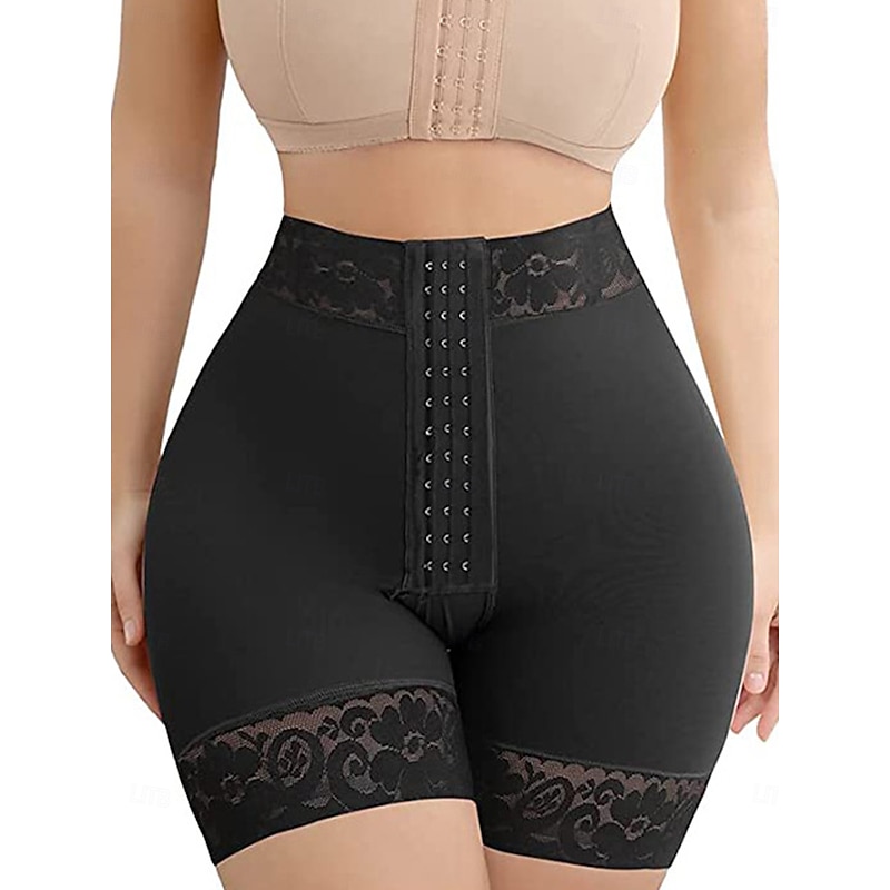 Women's Lace Body Shaper for Women Butt Lifting Shapewear Tummy Control Panties with Hook Closure Home Outfits