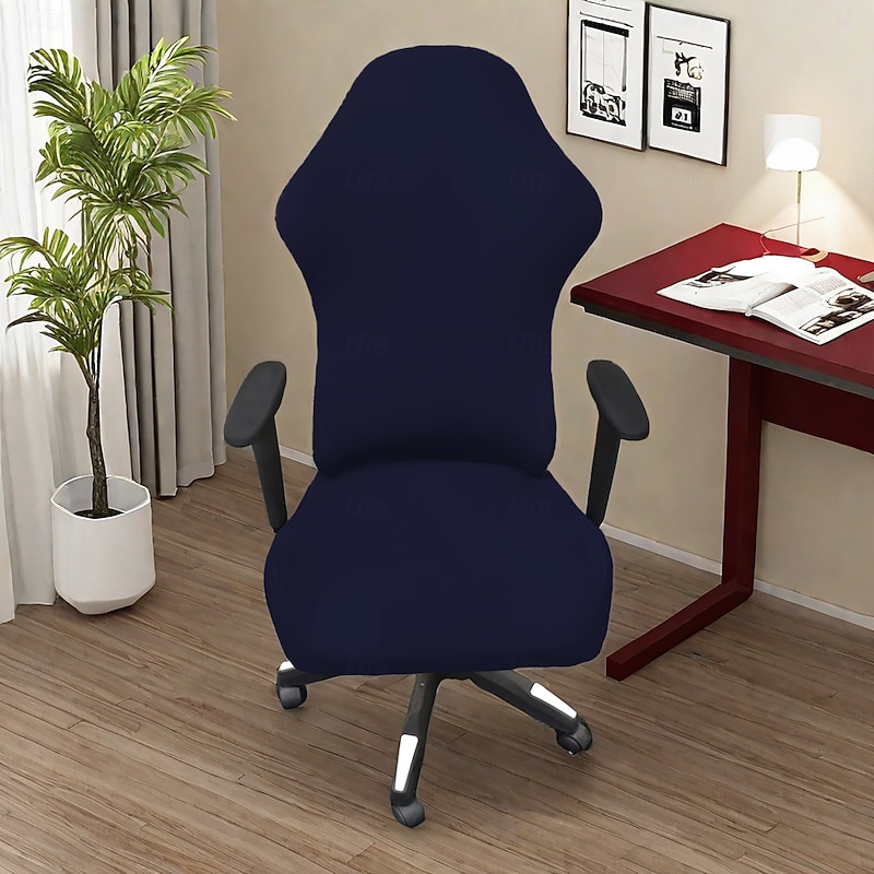Office Chair Cover and Stool Chair Cover Slipcovers Stretchy and Durable Furniture Protectors for a Stylish and Comfortable Workspace Decor3